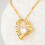 To My Soulmate - Forever Love Pendant Necklace (Upload Your Photo)