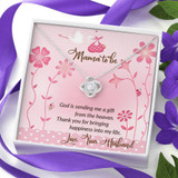 Mama To Be Love Knot Necklace