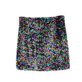 Sexy crop top women casual tank tops fashion sequin crop top korean backless cami black glitter tops spaghetti strap top summer