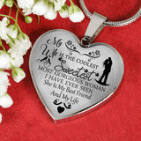 To My Wife Luxury Necklace - Pendant Romantic Chain - Best Gift For Her 338WSO