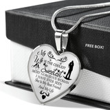 To My Wife Luxury Necklace - Pendant Romantic Chain - Best Gift For Her 338WSO