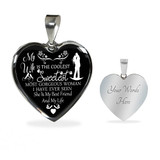'To My Wife Luxury Necklace - Pendant Romantic Chain - Best Gift For Her 338WS
