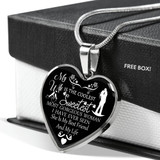 'To My Wife Luxury Necklace - Pendant Romantic Chain - Best Gift For Her 338WS
