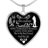 'To My Wife Luxury Necklace - Pendant Romantic Chain - Best Gift For Her 338WS