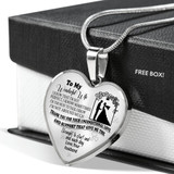 To My Wife Luxury Necklace - Pendant Romantic Chain - Best Gift For Her – Amazing Necklace 251WSO