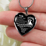 To My Wife Luxury Necklace - Pendant Romantic Chain - Best Gift For Her – Amazing Necklace 251WS