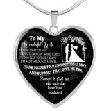 To My Wife Luxury Necklace - Pendant Romantic Chain - Best Gift For Her – Amazing Necklace 251WS