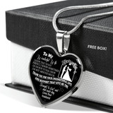To My Wife Luxury Necklace - Pendant Romantic Chain - Best Gift For Her – Amazing Necklace 251WS