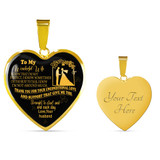 To My Wife Luxury Necklace - Pendant Romantic Chain - Best Gift For Her – Amazing Necklace 251WG