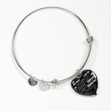 To my girlfriend: Gift Ideas for girlfriend, girlfriend bangle, to my girlfriend bangle, beautiful girlfriend bangle, best gifts for girlfriend, birthday gifts for girlfriend, boyfriend and girlfriend bangle 802fHsb