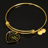 To my girlfriend: Gift Ideas for girlfriend, girlfriend bangle, to my girlfriend bangle, beautiful girlfriend bangle, best gifts for girlfriend, birthday gifts for girlfriend, boyfriend and girlfriend bangle 802fHgb