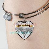To my girlfriend: Gift Ideas for girlfriend, girlfriend bangle, to my girlfriend bangle, beautiful girlfriend bangle, best gifts for girlfriend, birthday gifts for girlfriend, boyfriend and girlfriend bangle 788fHbb