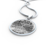 To My Boyfriend Luxury Necklace: Necklace For Boyfriend, Valentine Gift For Boyfriend, Unique Gift For Boyfriend 558BO