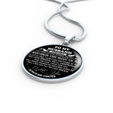 To My Husband Luxury Necklace: Husband And Wife Necklace, Necklace For Husband, Valentine Gift For Husband 557HS