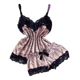 ELLI Women Sleepwear Pajama Set Sexy Lingerie ELLI Women Sleepwear Pajama Set Sexy Lingerie