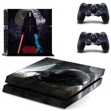 Star Wars Darth Vader PS4 Skin Sticker Decal for Sony PlayStation 4 Console and 2 Controller Skin PS4 Sticker Vinyl Accessory