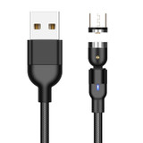 Magnetic Cable Fast Charging Micro USB Type C Charging Cable For iPhone 11 XR 7 Samsung S9 S10 Fast Magnet Phone Cables 1M/2M