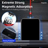 Magnetic Cable Fast Charging Micro USB Type C Charging Cable For iPhone 11 XR 7 Samsung S9 S10 Fast Magnet Phone Cables 1M/2M