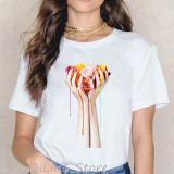 Rainbow Nail Polish T-Shirt