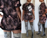 Tupac  (2pac) distressed retro tshirt