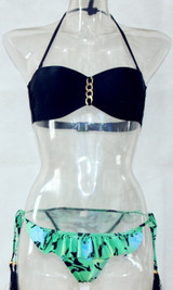 Sexy 2 piece tassel bikini set