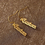 Custom Name Earrings