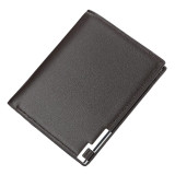 Small Wallet  Money Purse Coin Bag Zipper Short Male Wallet Card Holder Slim Purse