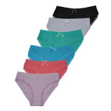 6 Pcs/lot Women Panties Cotton Underwear Sexy Lace Briefs set Ladies Girls Intimates Lingerie for Women Dropshipping FUNCILAC