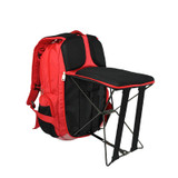 Portable Foldable Fishing Chair Bag 2 In 1 Outdoor Waterproof Backpack