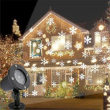 Christmas Snowflake Laser Light Snowfall Projector Moving Snow Outdoor Projector