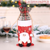 Christmas Wine Bottle Cover Merry Christmas Decor For Home 2020
