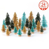 OurWarm DIY Felt Christmas Tree Snowman with Ornaments Fake Christmas Tree Kids Toys Christmas Party Decoration New Year 2019