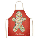 Linen Merry Christmas Apron Christmas Decorations for Home Kitchen Linen Merry Christmas Apron Christmas Decorations for Home Kitchen