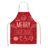 Linen Merry Christmas Apron Christmas Decorations for Home Kitchen Linen Merry Christmas Apron Christmas Decorations for Home Kitchen
