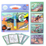 8 styles Magic Water Drawing Book Coloring Doodle & Magic Pen