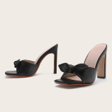Thin Block Heel Sandals
