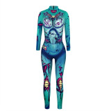 Scary Cosplay Costume for Women Halloween Carnival Party Gothic Devil Witch Zombie Zentai Bodysuit Sexy Jumpsuit Day of The Dead Scary Cosplay Costume for Women Halloween Carnival Party Gothic Devil Witch Zombie Zentai Bodysuit Sexy Jumpsuit Day of The Dead