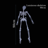 DIY Halloween garden decoration horror house Skull Skeleton paw Bad omens Haunted house decor frighten kids Halloween decor