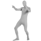 Kids Adult Halloween Cosplay Clothes Invisible Cloak Ninja Nocturnal Jumpsuit Invisibility Skin Tight Full Body Zentai Suit