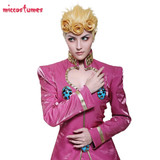 Giorno Giovanna Cosplay Jojo Bizarre Adventure Cosplay Golden Wind Jojo Cosplay Costume Man Outfit