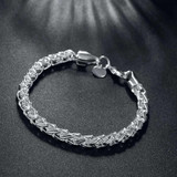 Gard 18K White Gold Plated Bracelet