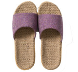 Linen Flat Non -Slip Plain Slippers