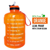 BuildLife 1 Gallon Water Bottle with Straw