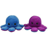 Plush Octopus Doll Kids Baby Toys Creative Cute Octopus Toys Marine Double-Sided Flip Doll Soft Reversible Puzzle Pulpo Poulpe #