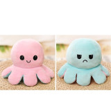 Plush Octopus Doll Kids Baby Toys Creative Cute Octopus Toys Marine Double-Sided Flip Doll Soft Reversible Puzzle Pulpo Poulpe #