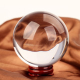 100mm Perfect Lensball Clear Glass Crystal Ball K9 Healing Sphere Photography Props new Artificial Crystal Lens Decorative Balls