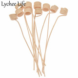 10pcs Reed Diffuser Replacement Stick Wood Rattan Reeds Through Flowers Diffusers Accessories Modern DIY Home Decor