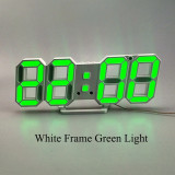 3D LED Wall Clock Modern (Free shipping)