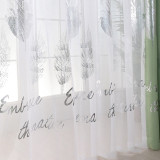 Silver Leaf Blackout Curtain for Bedroom Gold Shiny Kids Children Nursery New Home Decor Silver Leaf Blackout Curtain for Bedroom Gold Shiny Kids Children Nursery New Home Decor