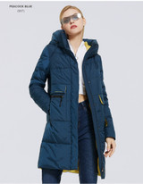 Contrast Waterproof Winter Jacket